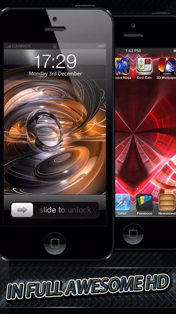 Скриншоты 3D Themer FREE HD - Retina Wallpaper, Themes and Backgrounds for IOS 7