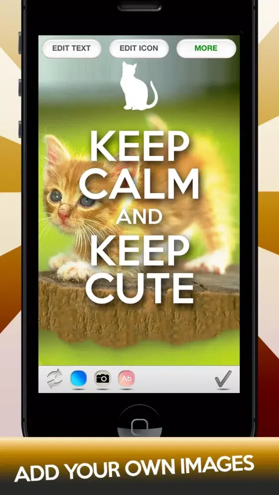 Absolute Calm - A Keep Calm Poster and Wallpaper Maker Ekran Görüntüleri