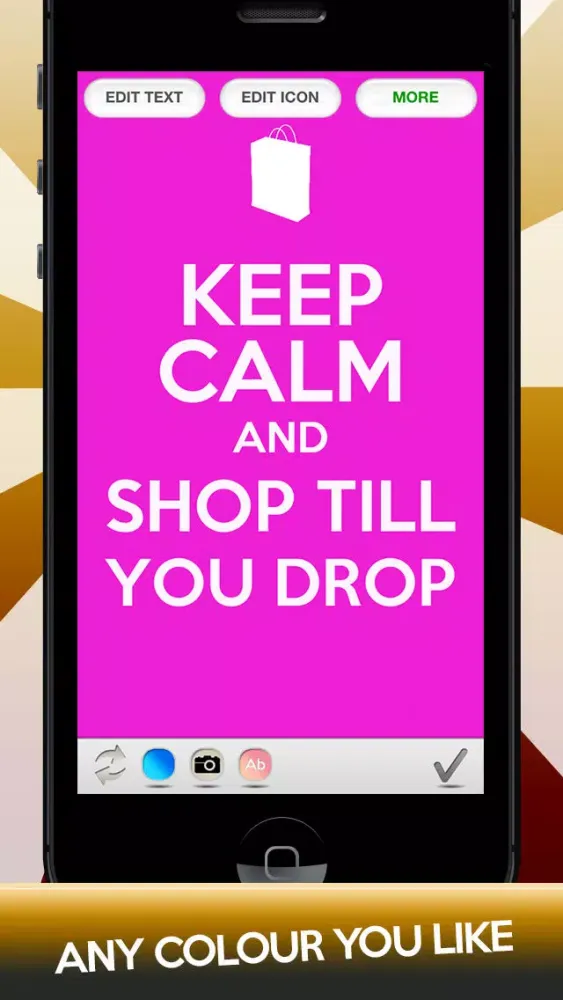 Absolute Calm - A Keep Calm Poster and Wallpaper Maker Ekran Görüntüleri