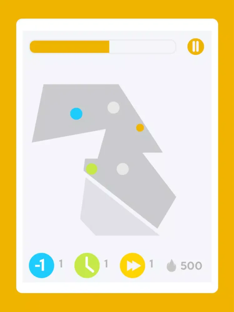 Captures d'écran de Cut the Dot: Impossible Ballgame iPad 