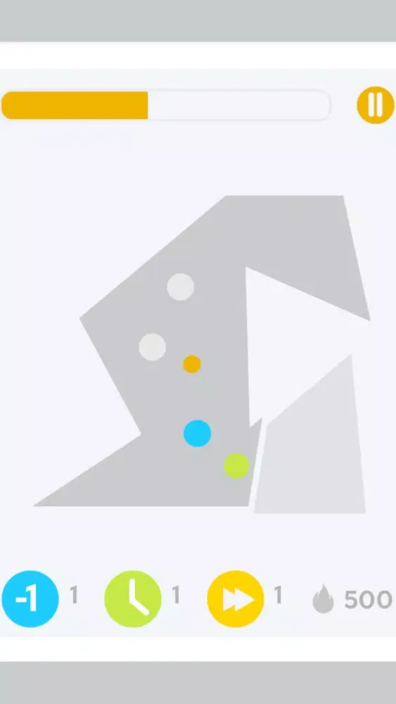 Captures d'écran de Cut the Dot: Impossible Ballgame