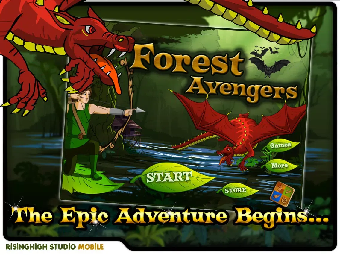 Ảnh chụp màn hình của Forest Avengers Vs Epic Dragons Free iPad 