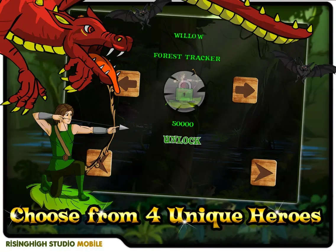 Ảnh chụp màn hình của Forest Avengers Vs Epic Dragons Free iPad 