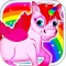 Baby Pegasus in the Rainbow Unicorn Twilight Kingdom