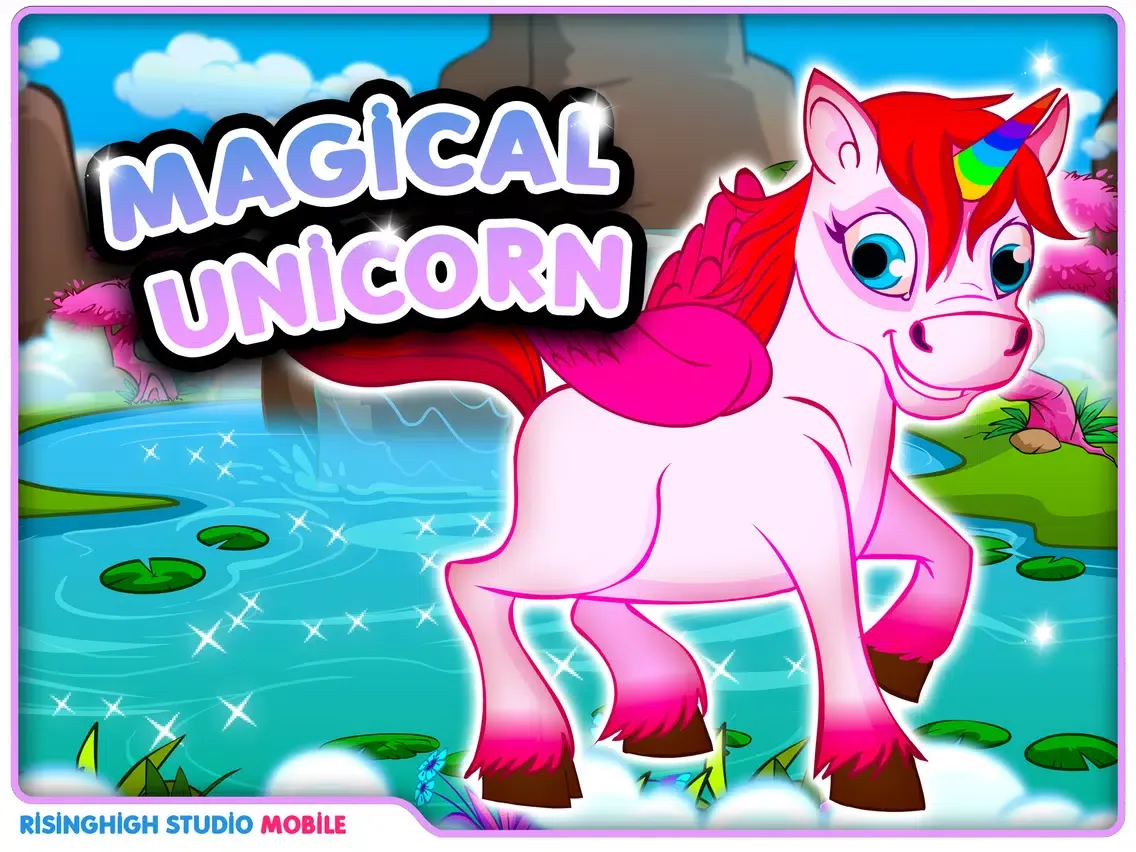 Captures d'écran de Baby Pegasus in the Rainbow Unicorn Twilight Kingdom iPad 