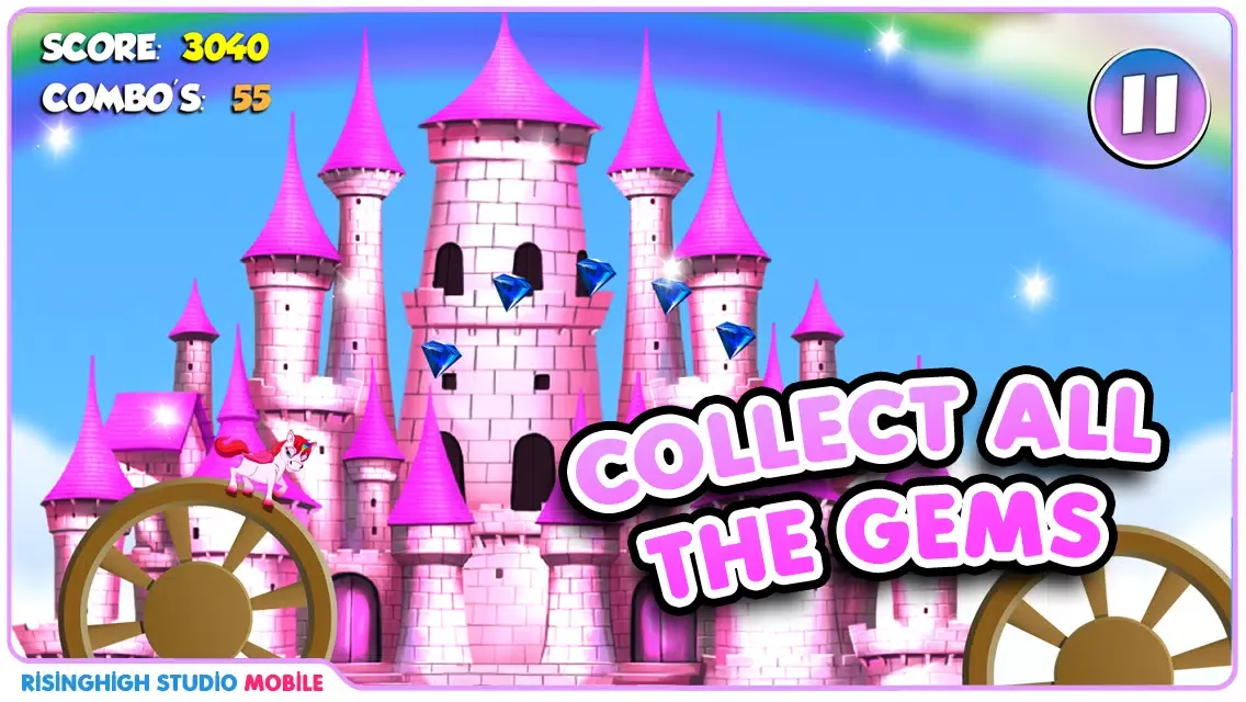 Captures d'écran de Baby Pegasus in the Rainbow Unicorn Twilight Kingdom