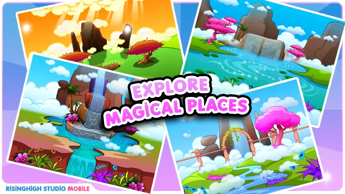 Captures d'écran de Baby Pegasus in the Rainbow Unicorn Twilight Kingdom