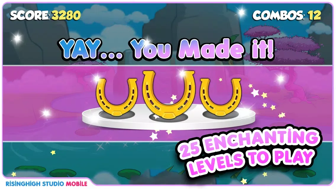 Captures d'écran de Baby Pegasus in the Rainbow Unicorn Twilight Kingdom