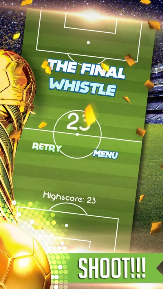 Captures d'écran de Flickin Balls Golden Boot World Soccer Striker