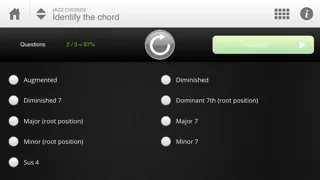 Captures d'écran de Auralia Jazz Chords