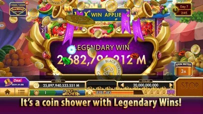 Screenshot di Black Diamond Casino Slots