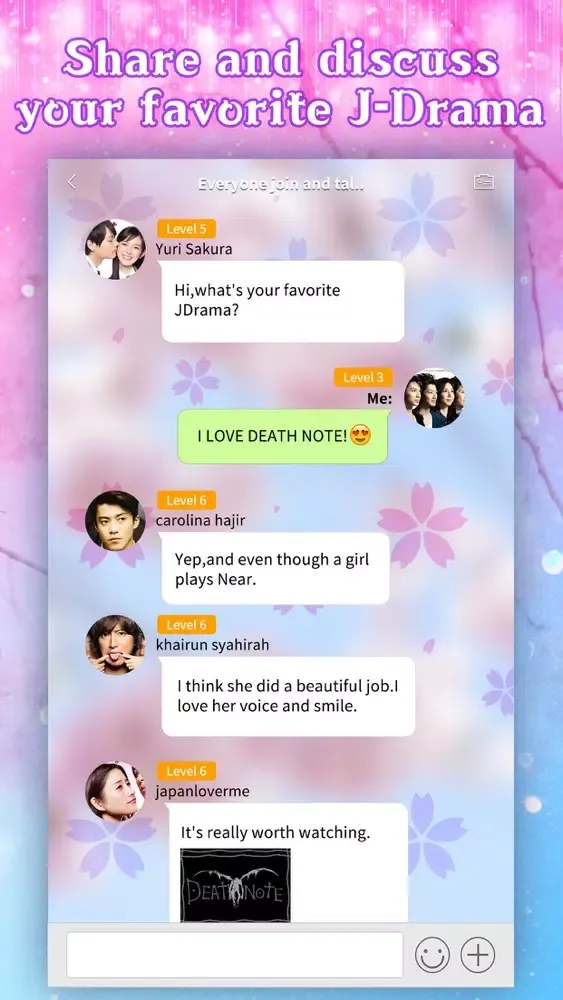 Zrzuty ekranu Tribie Group for Japanese Drama - Fans Chatroom