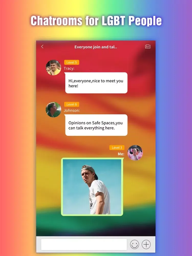 Capturas de pantalla de LGBT Tribie - Chatroom, Group & Dating iPad 