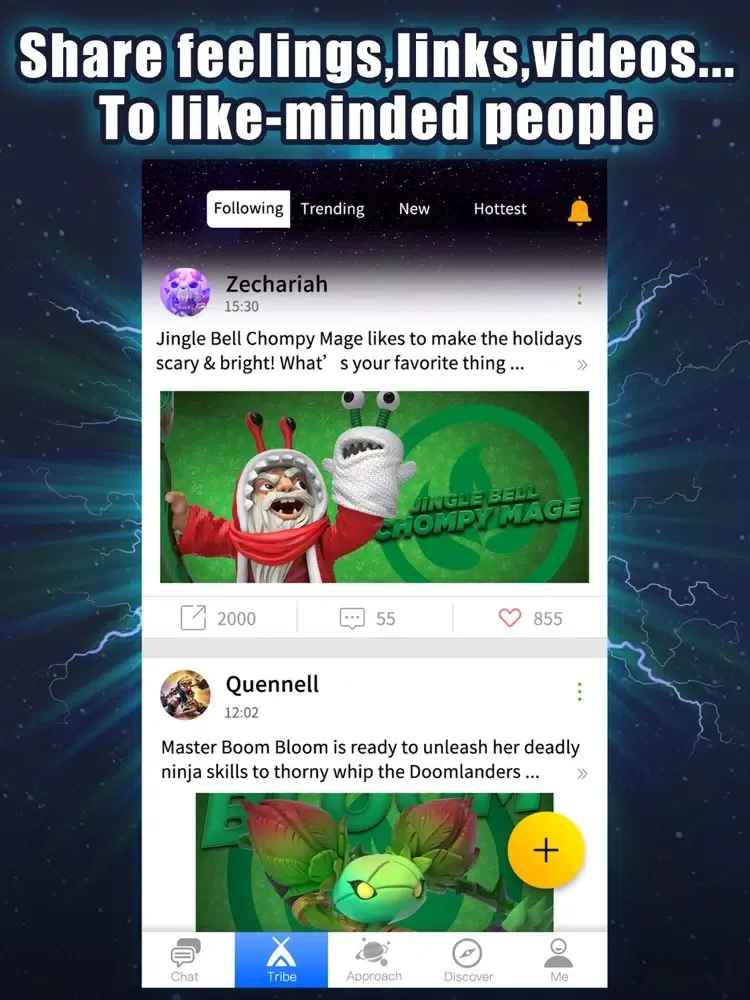 Tribie for Skylanders Imaginators - Chatroom iPad  Screenshots