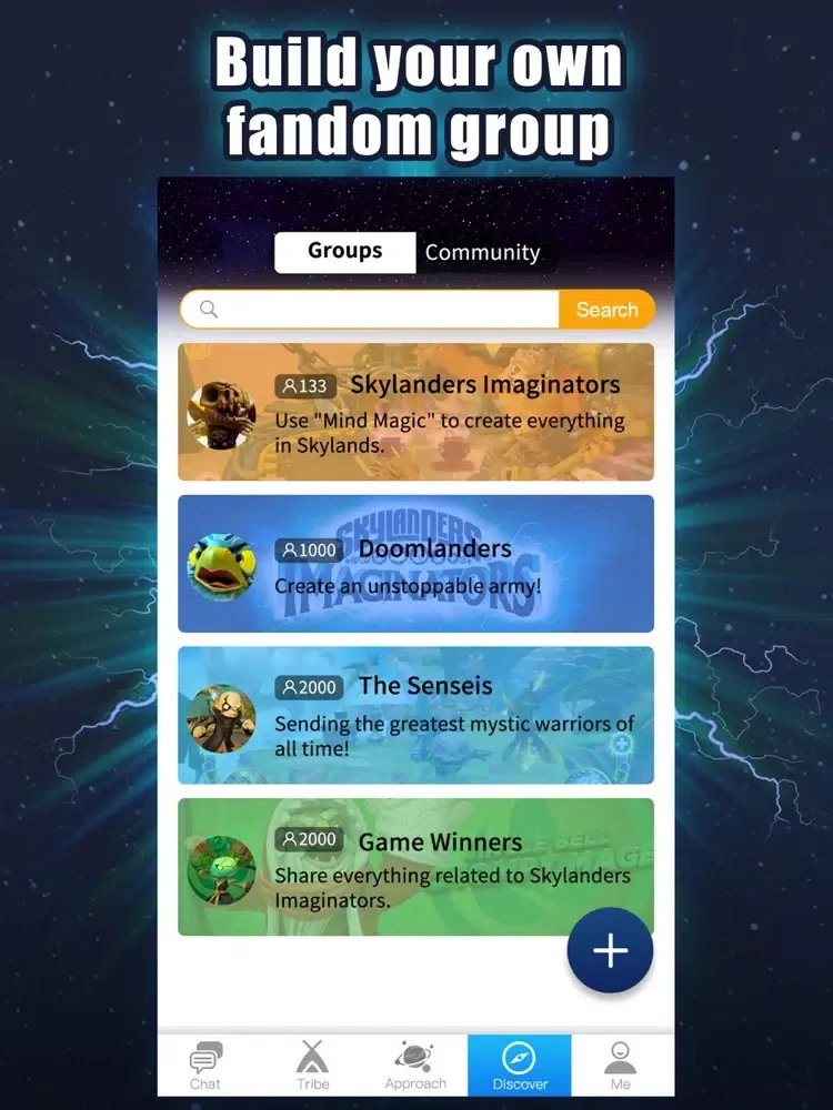 Tribie for Skylanders Imaginators - Chatroom iPad  Screenshots