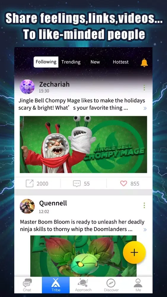 Tribie for Skylanders Imaginators - Chatroom Screenshots