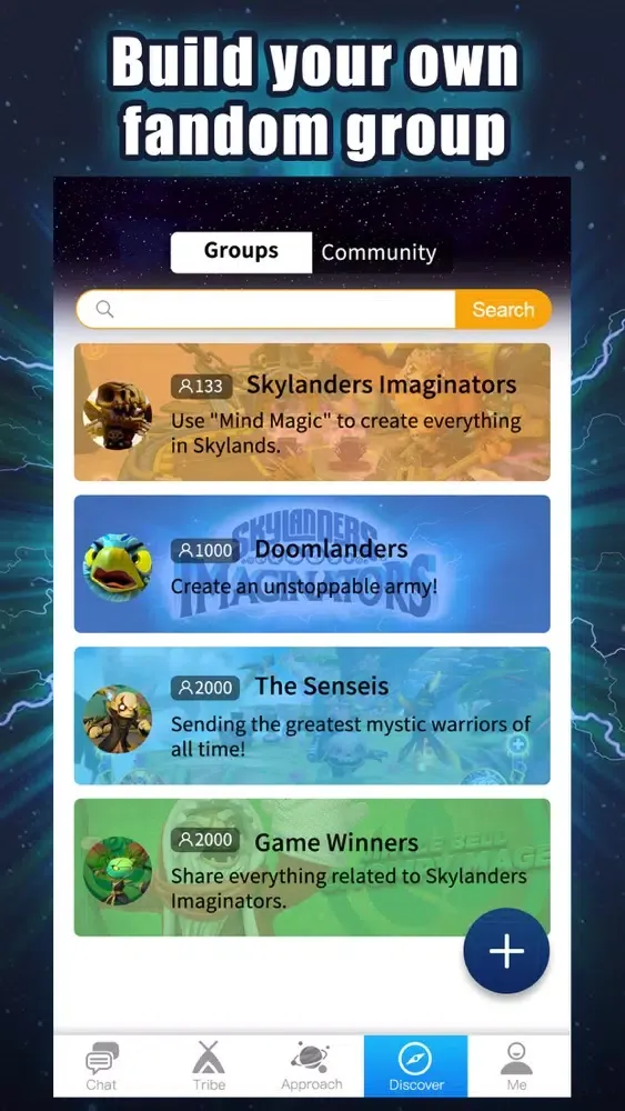 Tribie for Skylanders Imaginators - Chatroom Screenshots