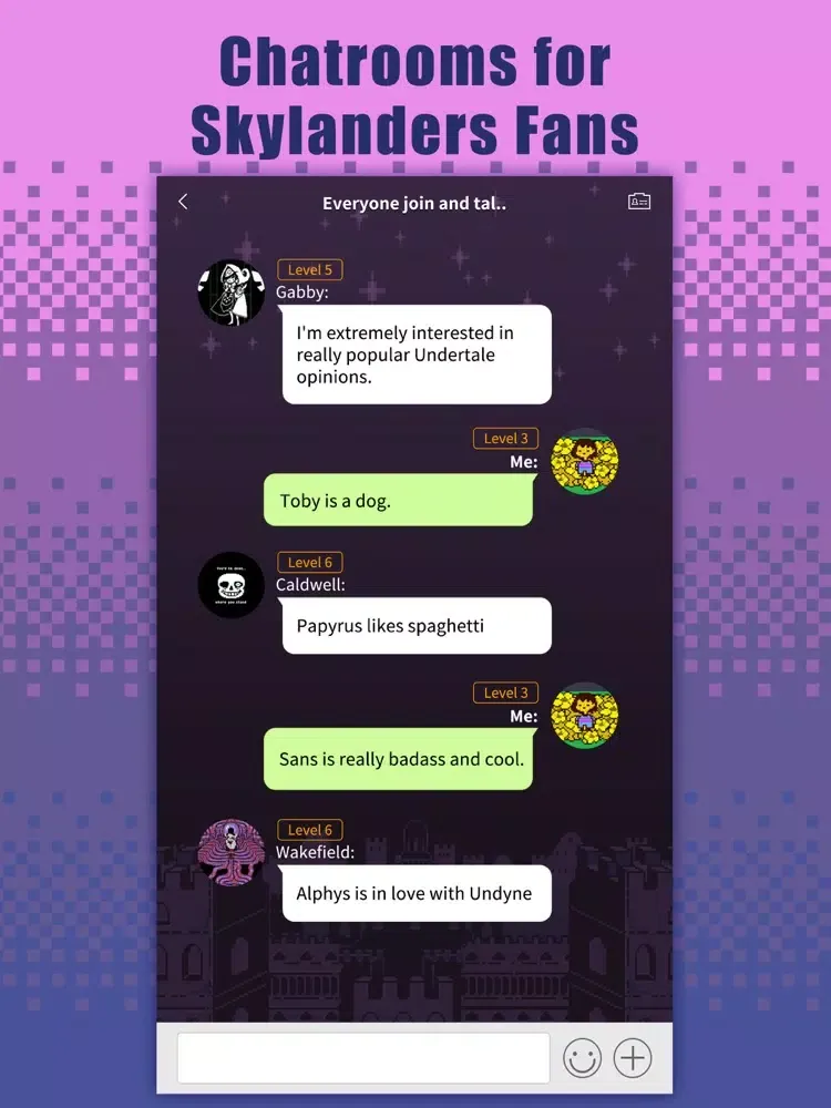 Zrzuty ekranu Tribie for Undertale Players - Chatroom & Group iPad 