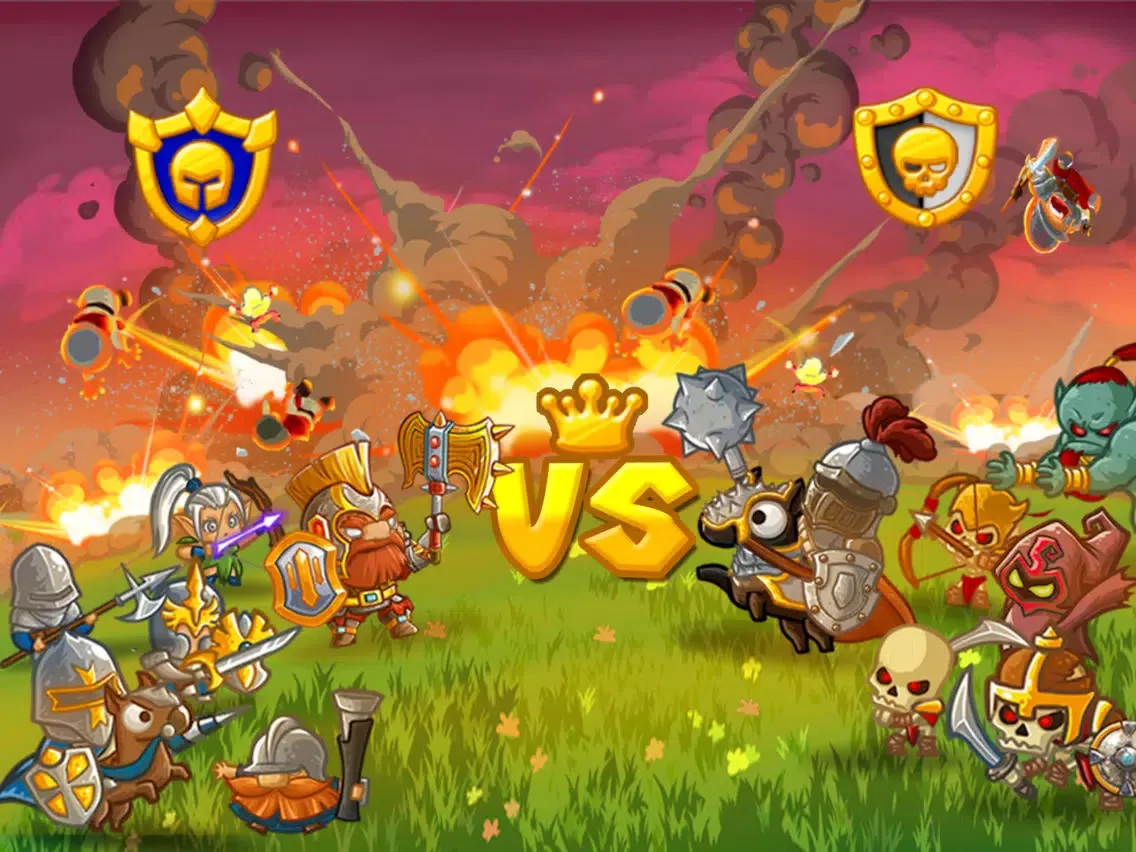 Rising Warriors - War Games iPad  Screenshots
