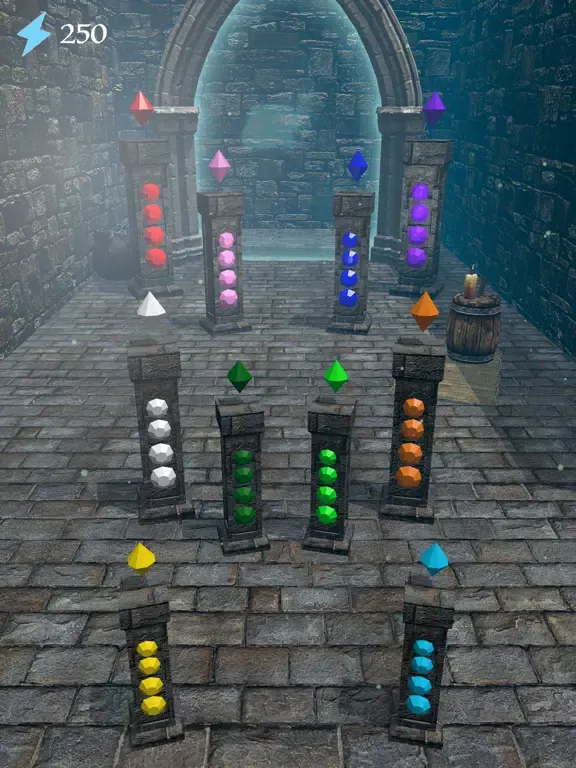 Capturas de tela do Gem Sorter iPad 