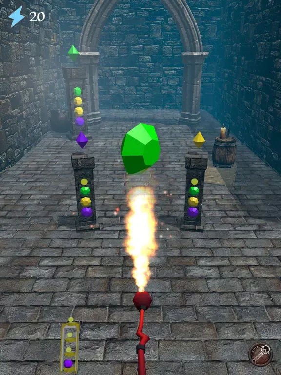 Capturas de tela do Gem Sorter iPad 