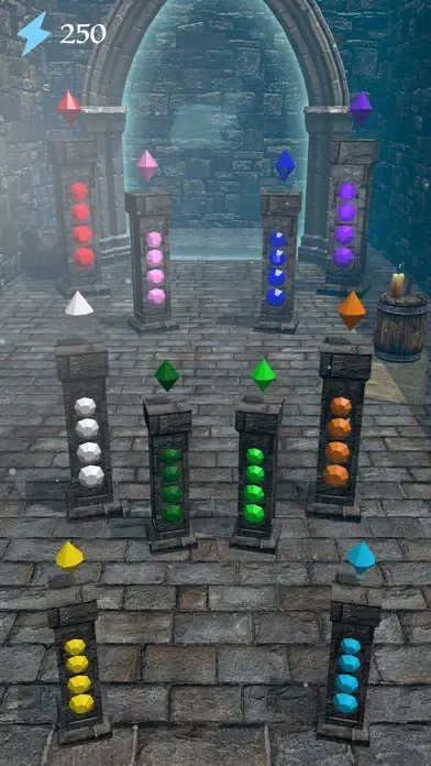 Capturas de tela do Gem Sorter