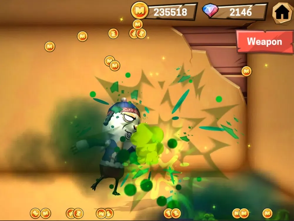 Kick Monster iPad  スクリーンショット