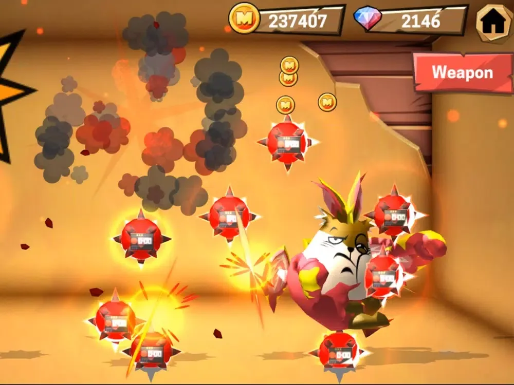 Kick Monster iPad  スクリーンショット