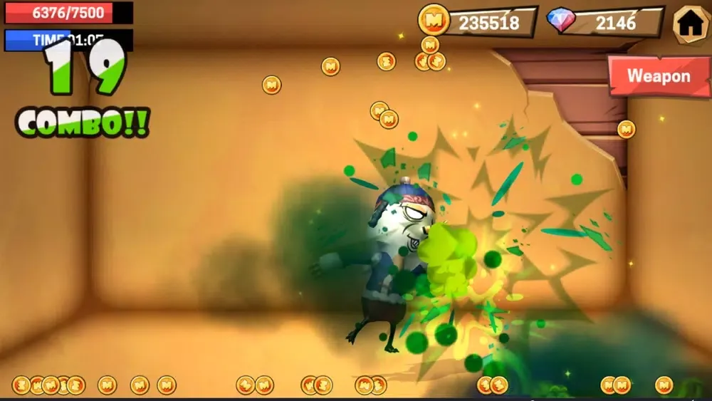 Kick Monster スクリーンショット