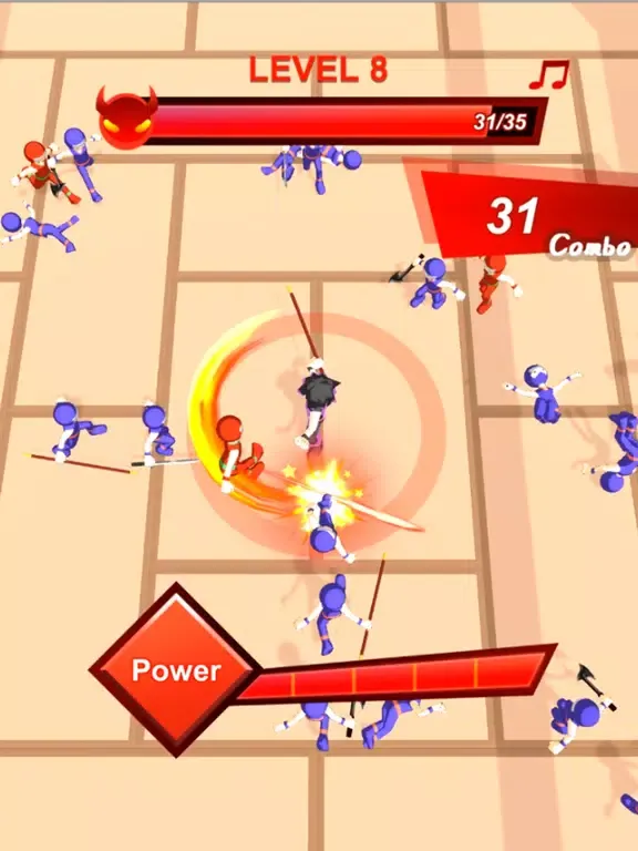 Zrzuty ekranu Kung Fu Bang！ iPad 