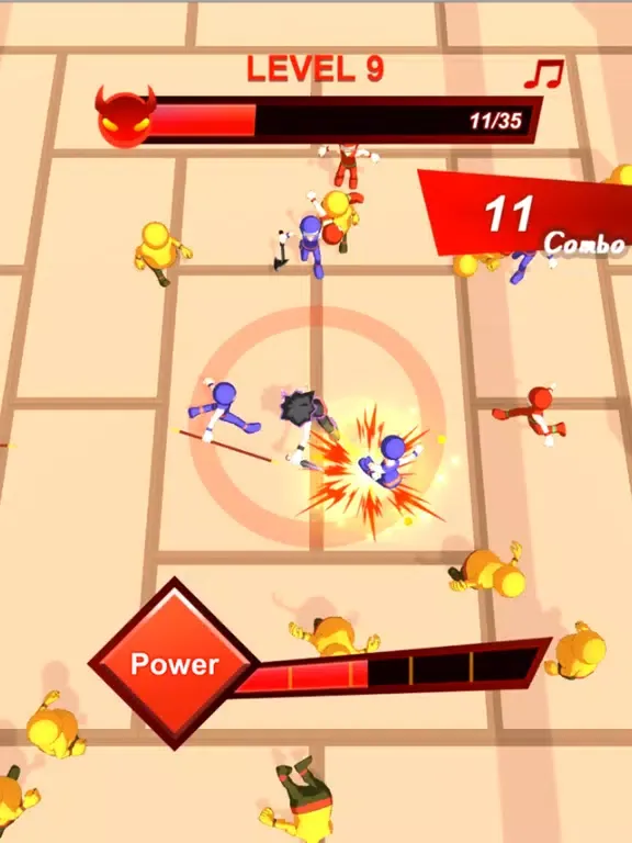 Zrzuty ekranu Kung Fu Bang！ iPad 