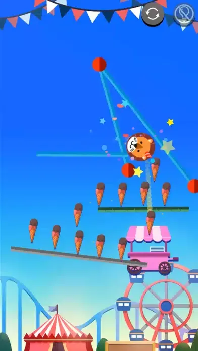 Capturas de tela do Line Shifter!