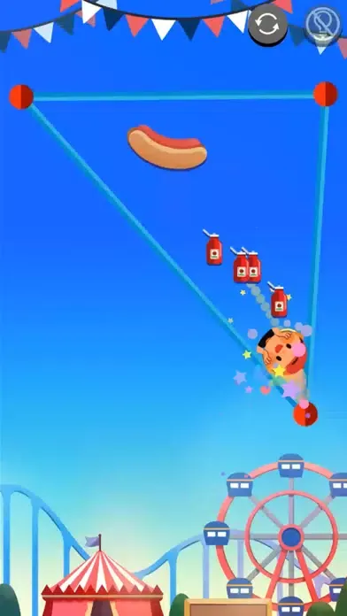 Capturas de tela do Line Shifter!