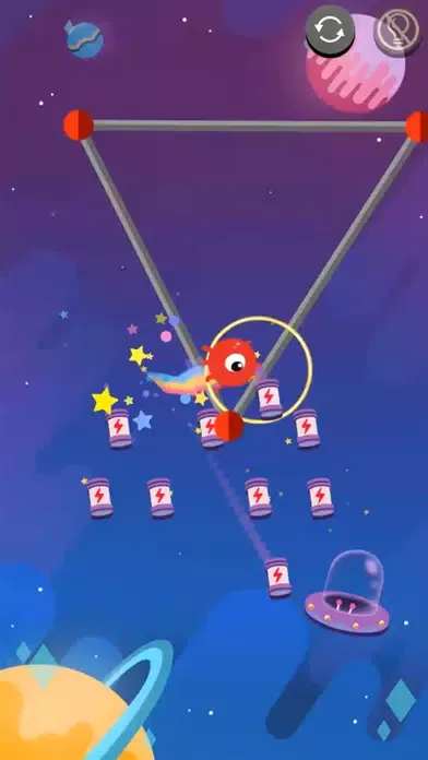 Capturas de tela do Line Shifter!