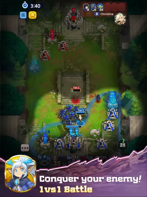 Capturas de pantalla de Castle Craft : World War iPad 