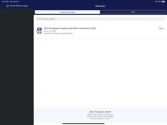 Capturas de tela do Risk Strategies Events iPad 