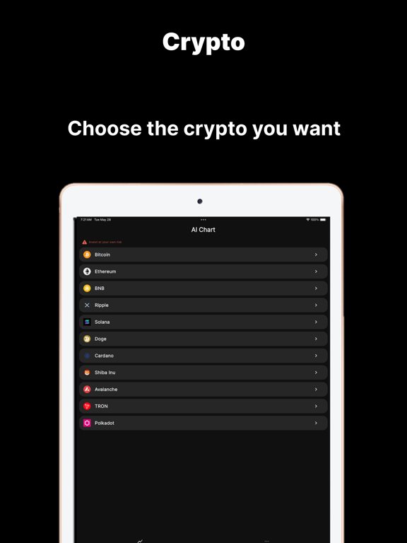 CRYPTOAI - Crypto AI iPad  Screenshots
