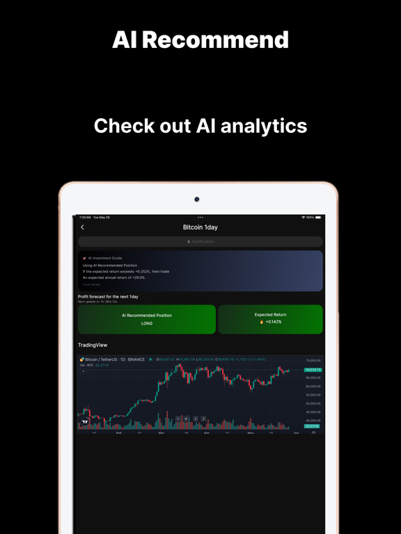 CRYPTOAI - Crypto AI iPad  Screenshots