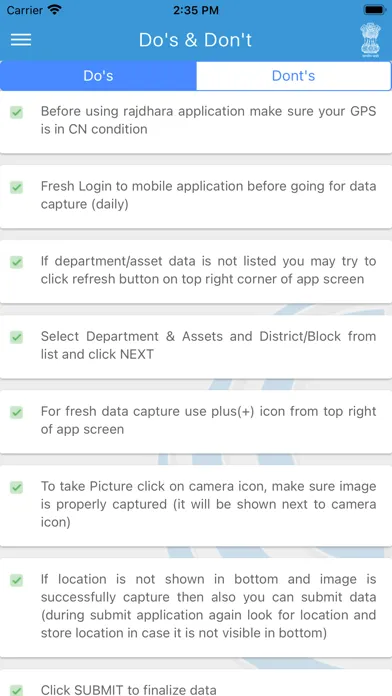 ภาพหน้าจอของ Rajdharaa Survey V2