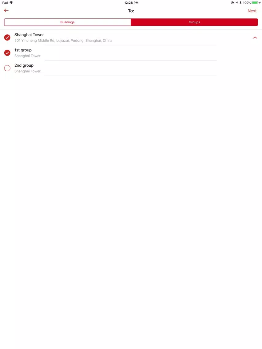 Captures d'écran de Notifire for AP and ESP iPad 