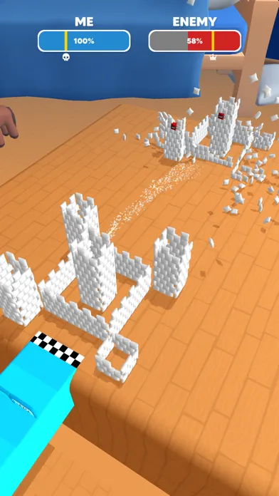 Ảnh chụp màn hình của Pillow War