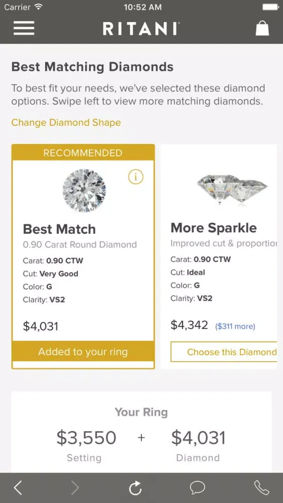 Ritani - A Smarter Way To Buy An Engagement Ring應用截圖