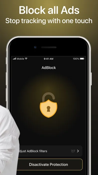 Capturas de tela do VPN - Protected & Secure Proxy