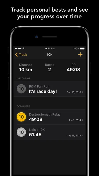 ภาพหน้าจอของ Track – Racing Log