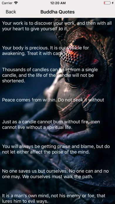 Buddha Quotes Image Editor Ekran Görüntüleri