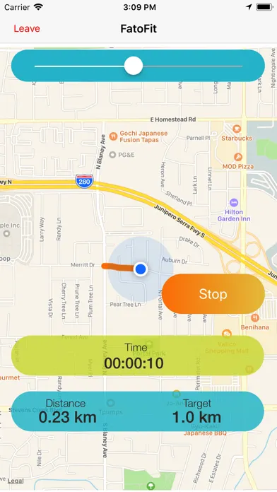 Running Challenge Screenshots