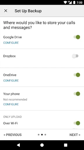 تصاویر SMS Backup & Restore