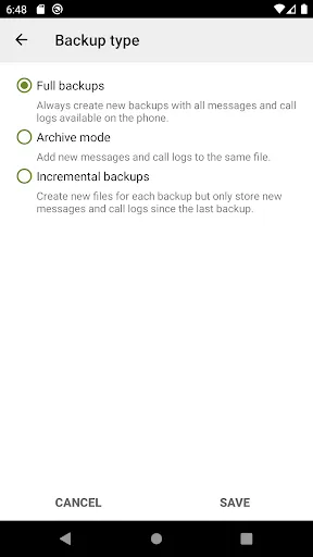 تصاویر SMS Backup & Restore