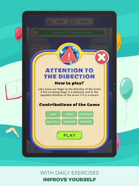 Capturas de tela do Akilo: Educational Brain Games iPad 