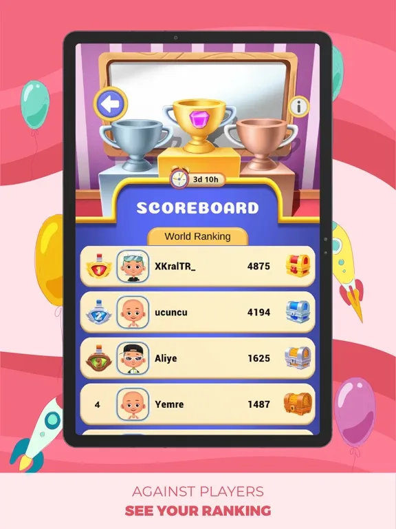 Capturas de tela do Akilo: Educational Brain Games iPad 